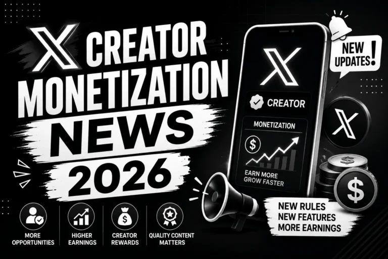 X Creator Monetization News 2026